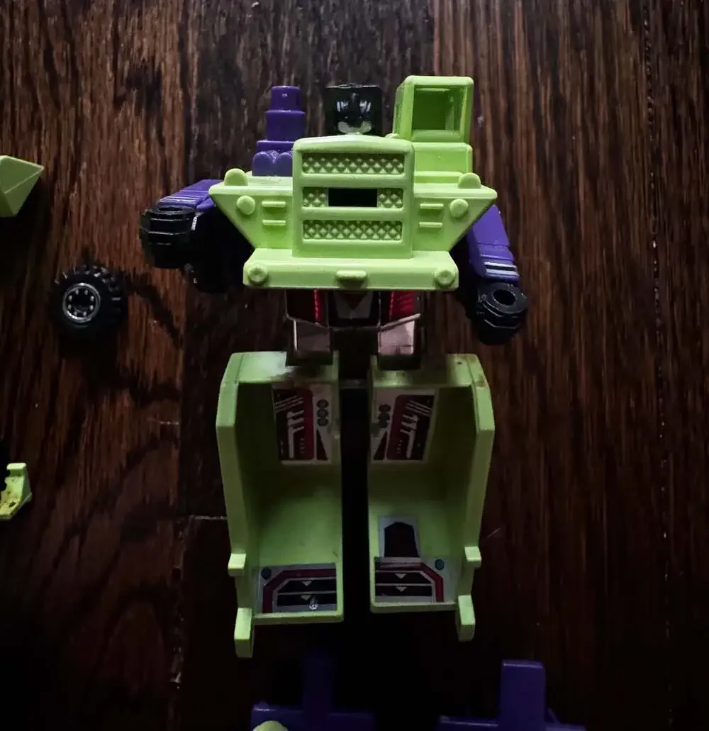 1985 Transformers G1 Decepticon Constructicons Long Haul Scrapper Devastator LOT